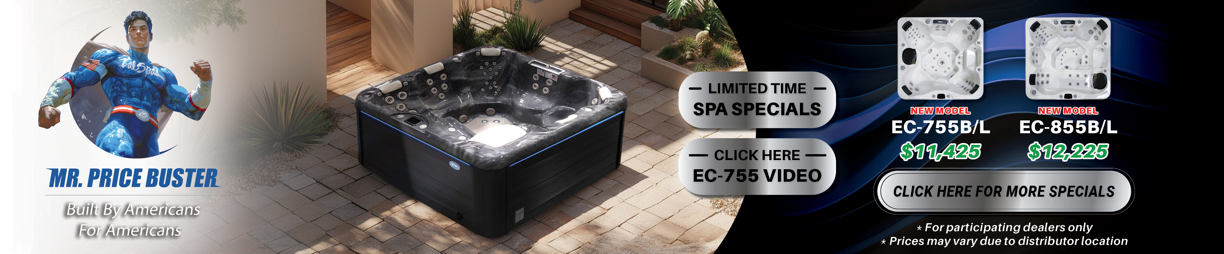 Calspas hot tub being used in a family setting - Hammond