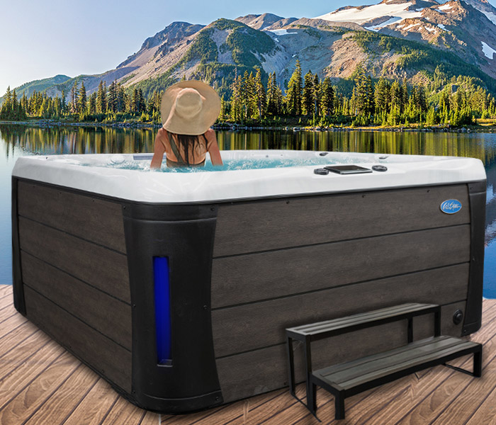 Calspas hot tub being used in a family setting - hot tubs spas for sale Hammond